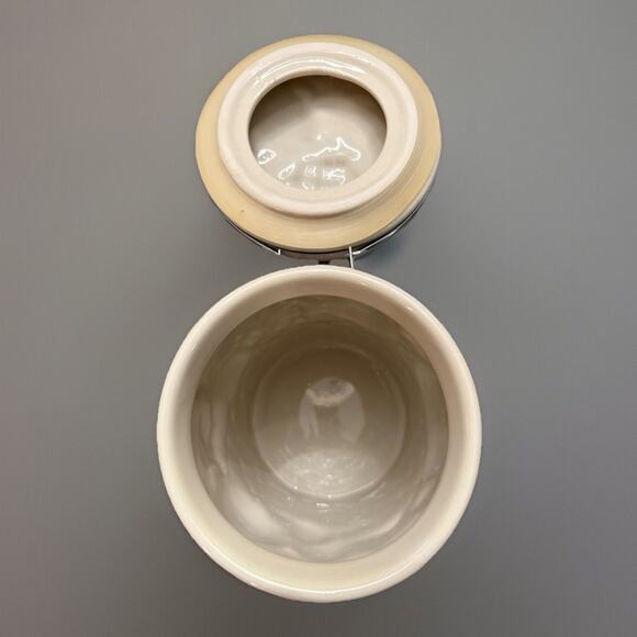 Vintage Canister Set Fruit Gourmet Home 3 Pc Retro Boho Rockabilly Food Seal 70s - Picture 5 of 11